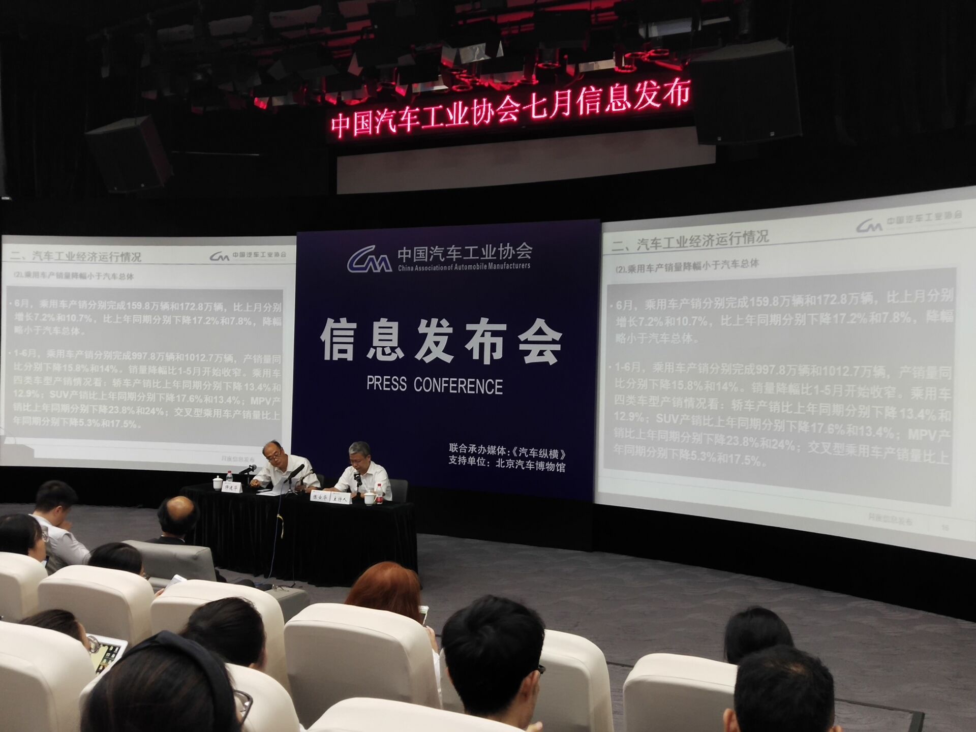 上半年产销超两位数降幅拖累全年!中汽协:下半年值得期待