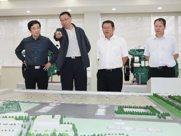 玉柴董事长访问一汽解放发动机事业部