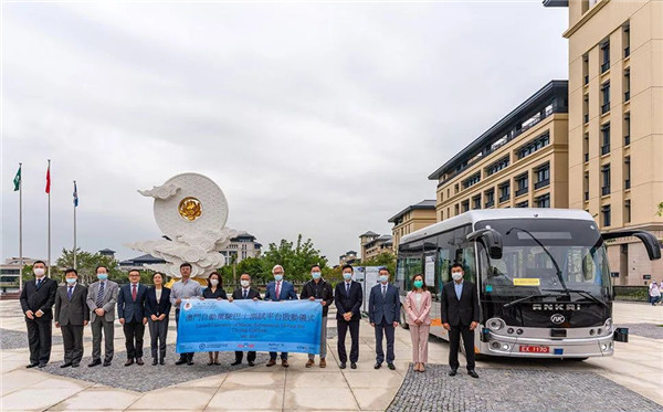 澳门首辆无人驾驶巴士落地!安凯助力澳门智慧城市建设