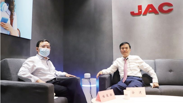 对话安进:左手大众右手蔚来 江淮汽车开放合作效益初显