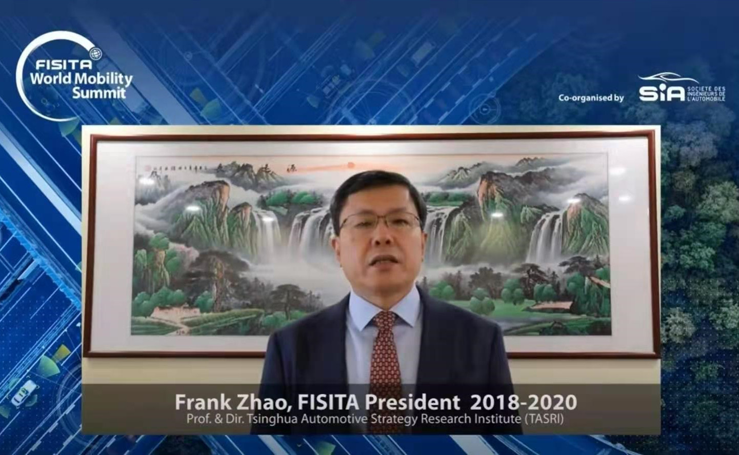 赵福全卸任世界汽车工程师学会联合会(FISITA)主席,获授终身名誉主席称号