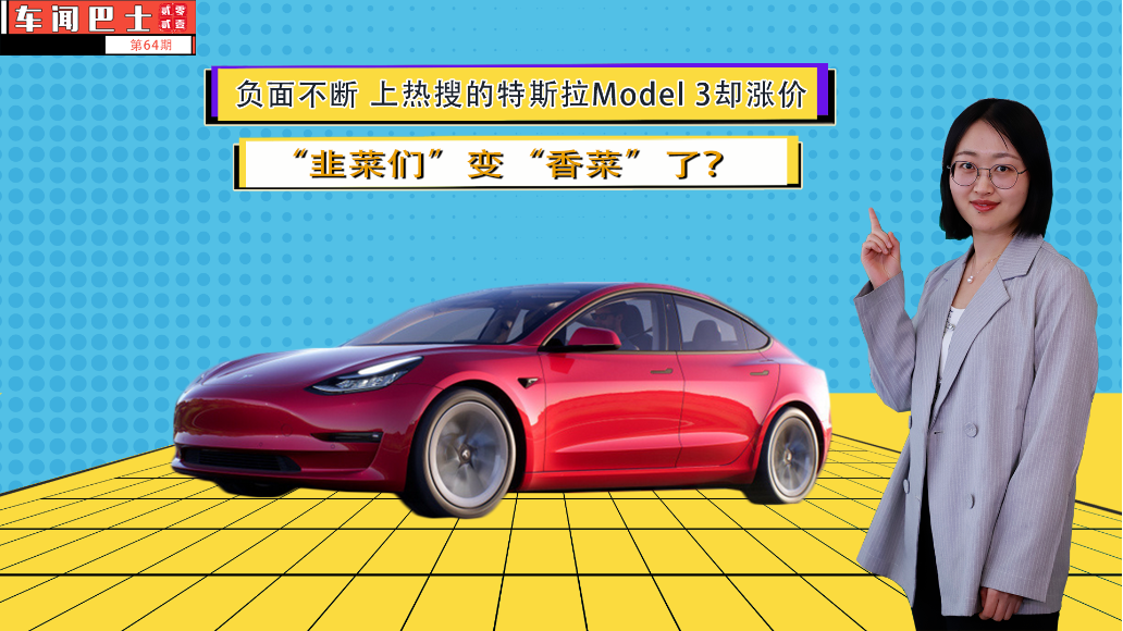 视频|负面不断 上热搜的特斯拉Model 3却涨价“韭菜们”变“香菜”了？